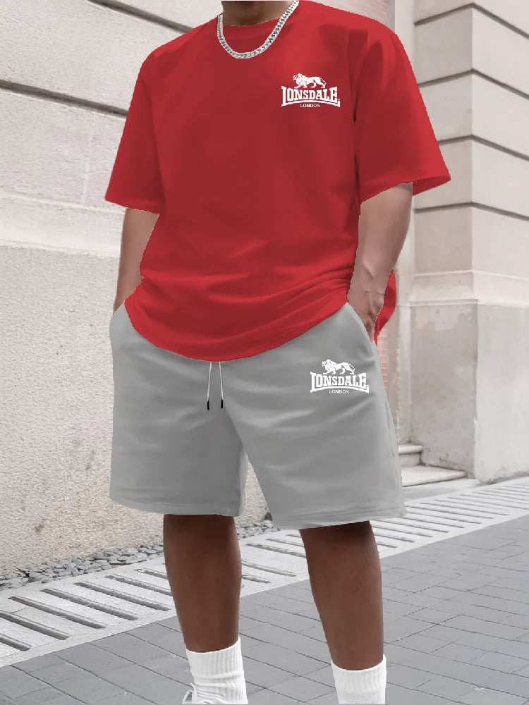 Conjunto de hombre para verano set de dos piezas.