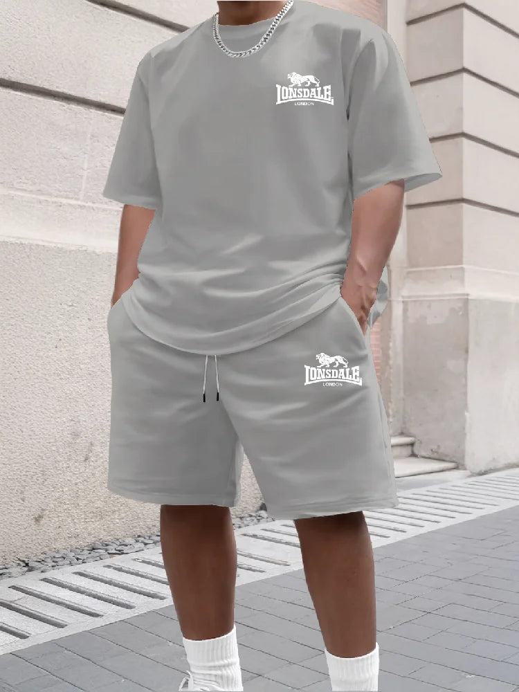 Conjunto de hombre para verano set de dos piezas.