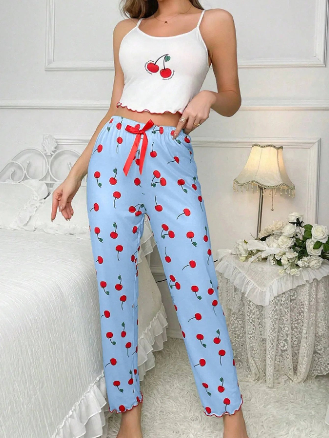 Pijama de mujer con dibujo