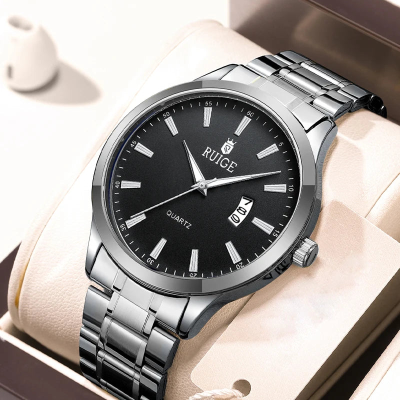 Reloj para hombre de números romanos