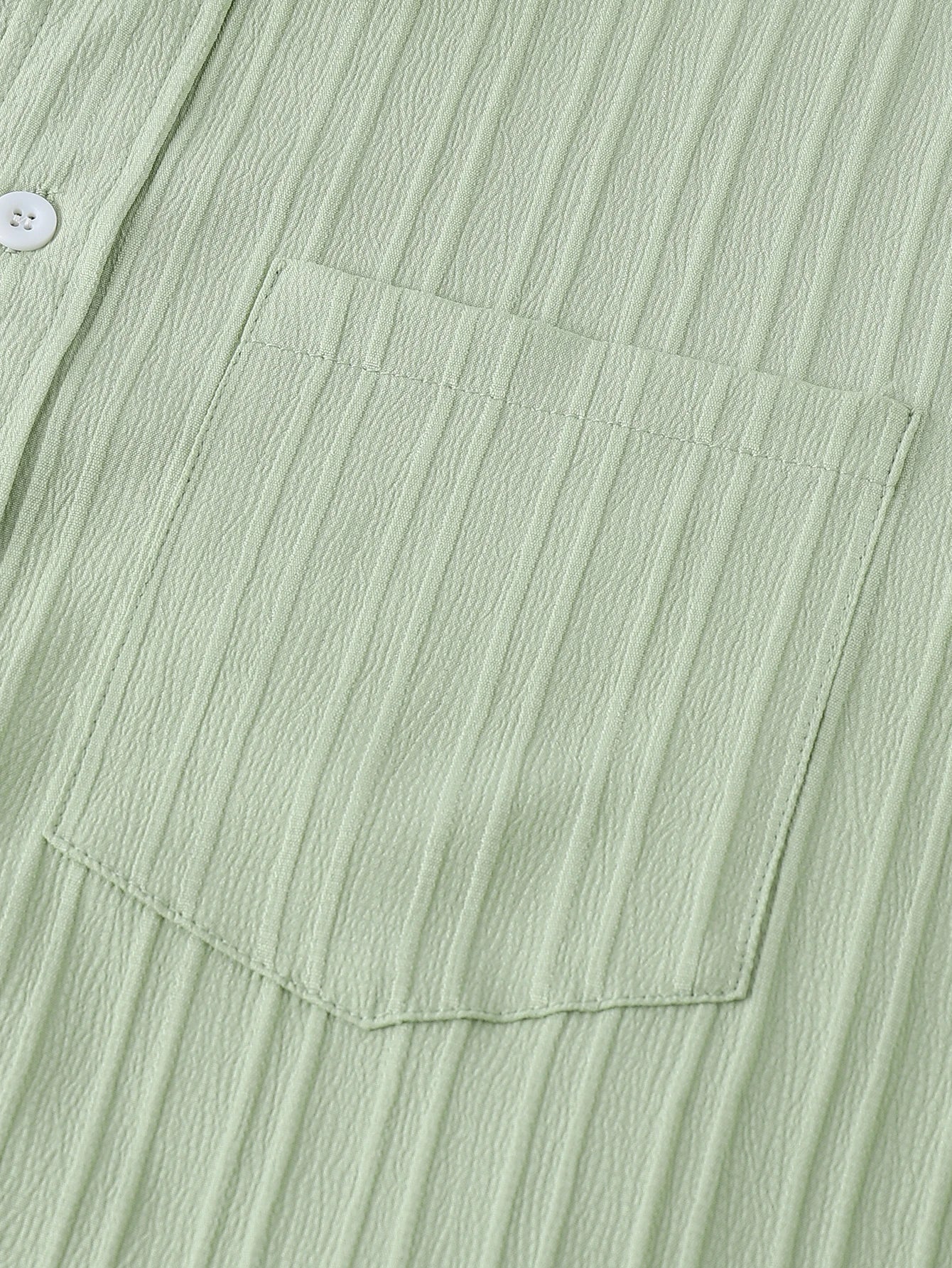 Camisa corta y fresca de verano para hombre