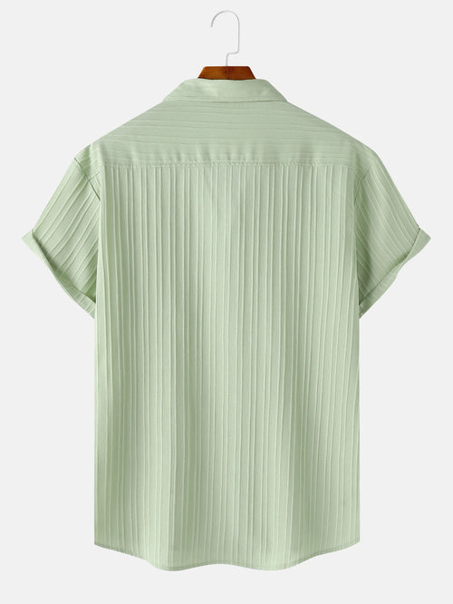 Camisa corta y fresca de verano para hombre