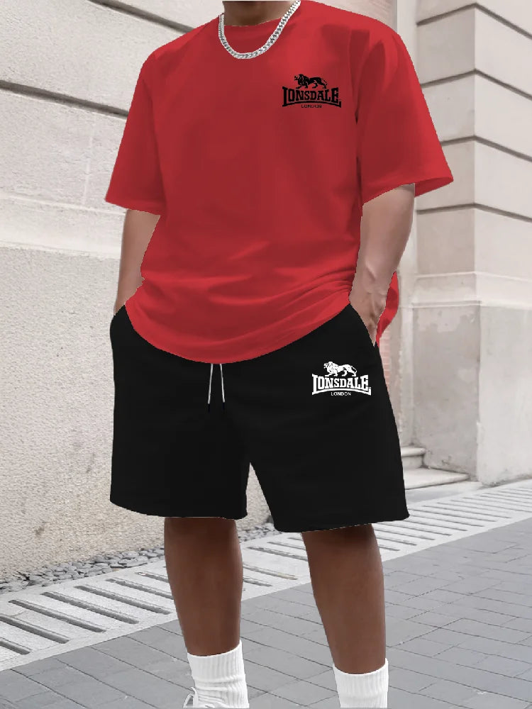 Conjunto de hombre para verano set de dos piezas.