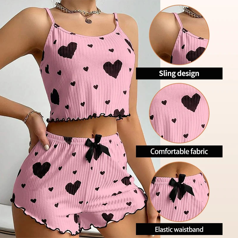 Pijama corto de verano para mujer
