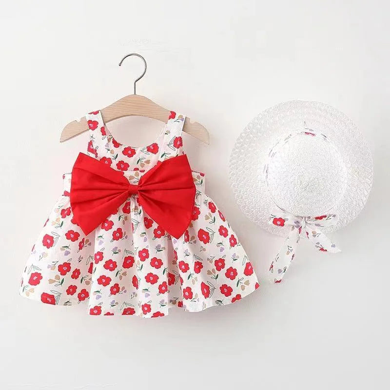 Vestido de bebe floral para este verano