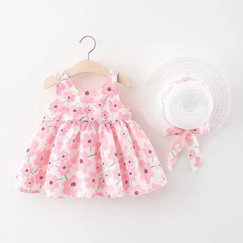 Vestido de bebe floral para este verano