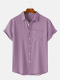 Camisa corta y fresca de verano para hombre