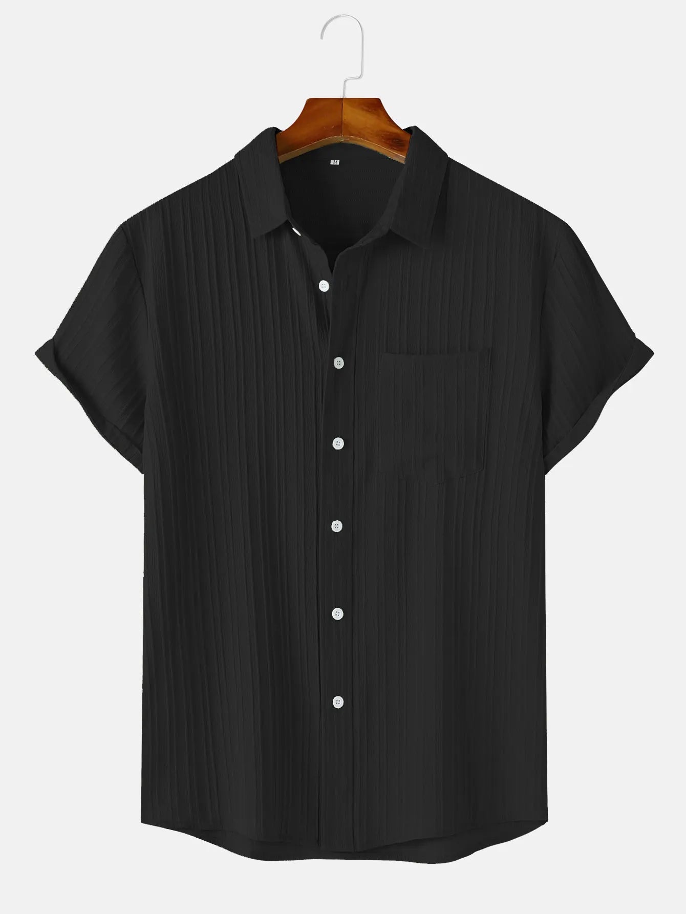 Camisa corta y fresca de verano para hombre