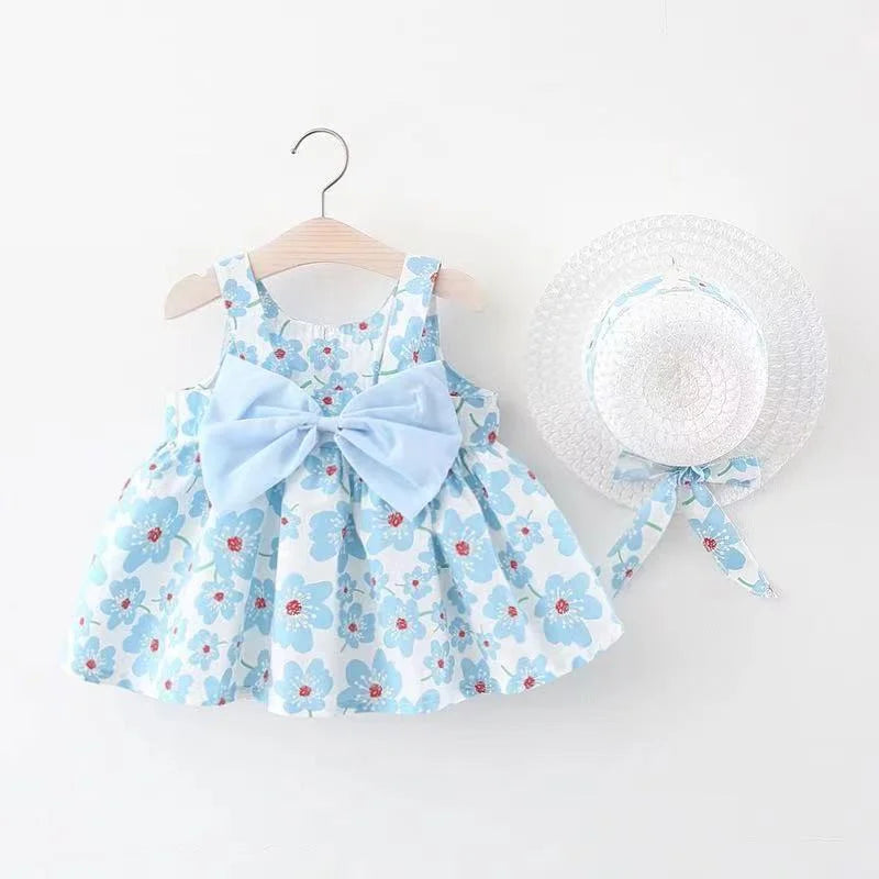 Vestido de bebe floral para este verano