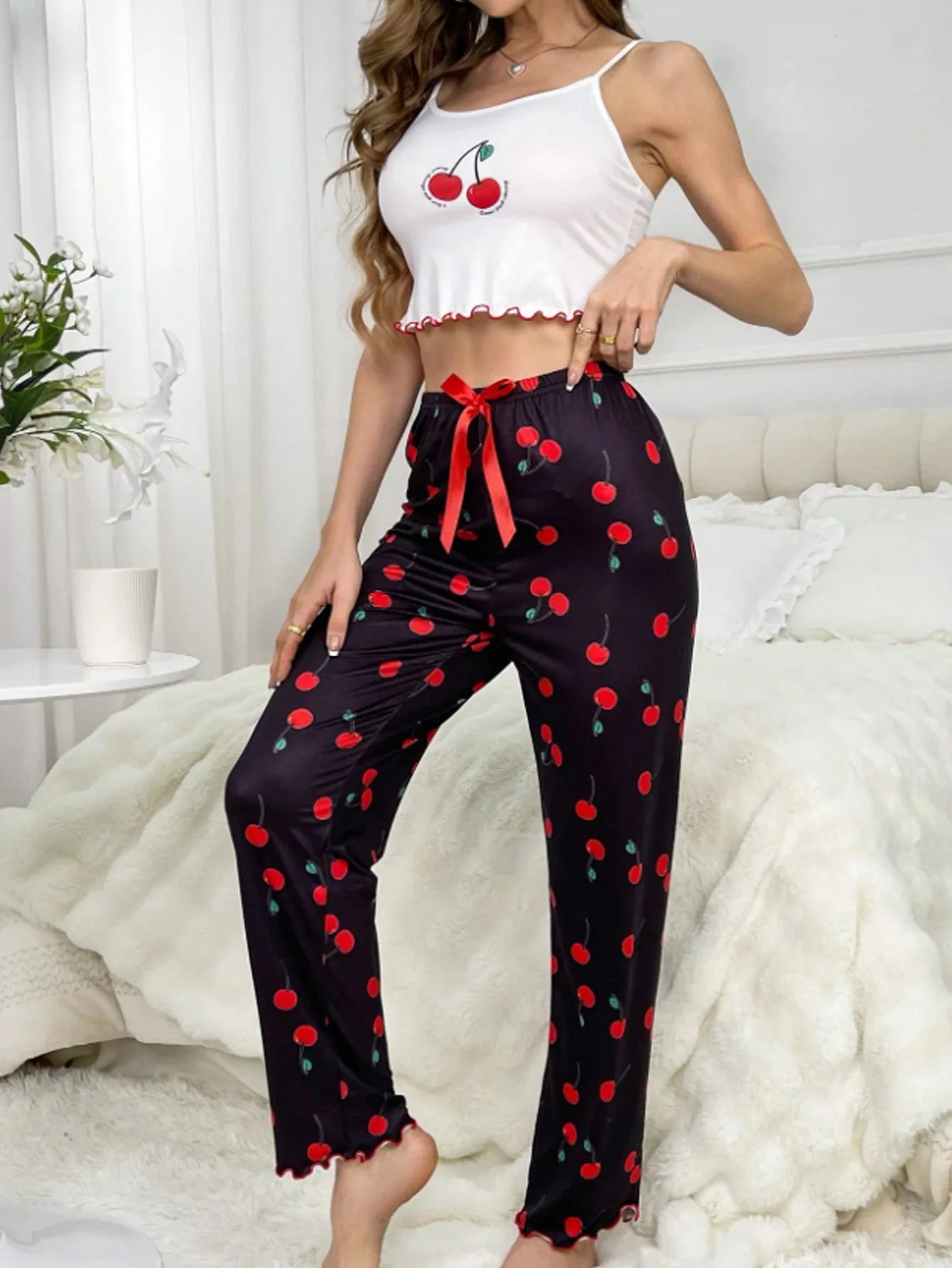 Pijama de mujer con dibujo