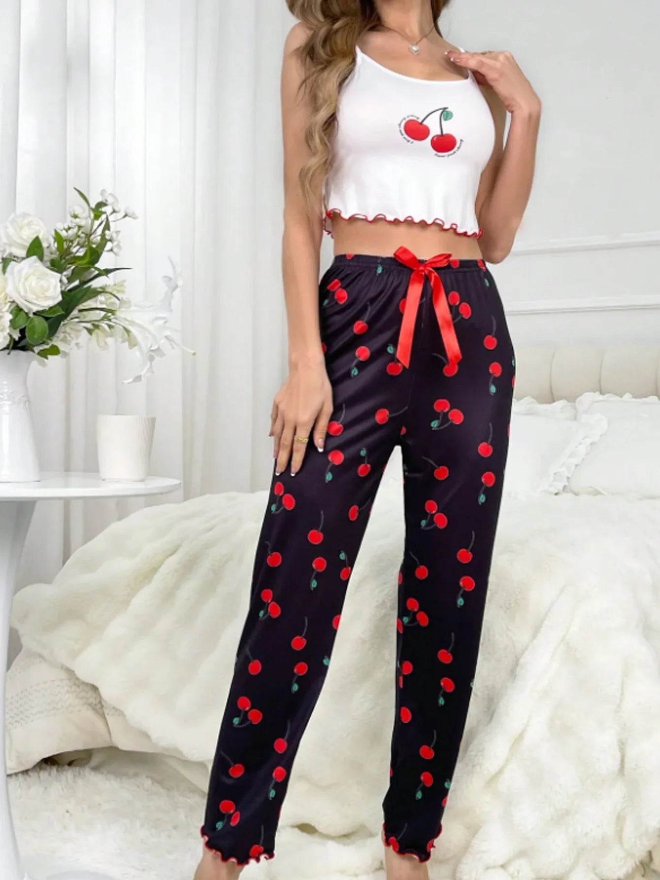 Pijama de mujer con dibujo