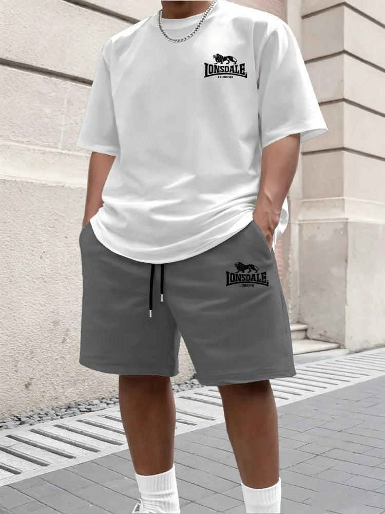 Conjunto de hombre para verano set de dos piezas.