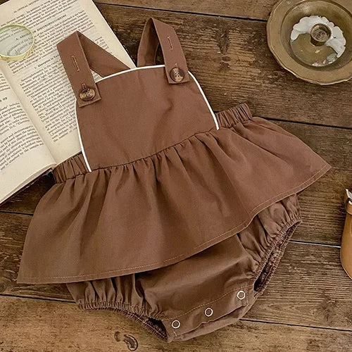 Traje para niña, fresco y cómodo ésta  para primavera