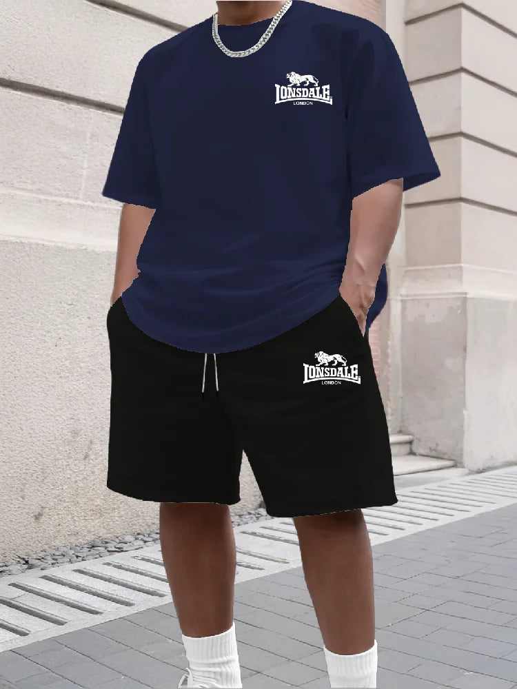 Conjunto de hombre para verano set de dos piezas.
