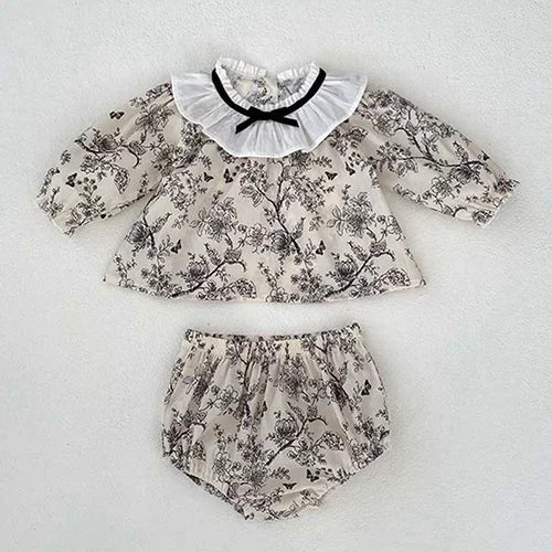 Traje para niña, fresco y cómodo ésta  para primavera