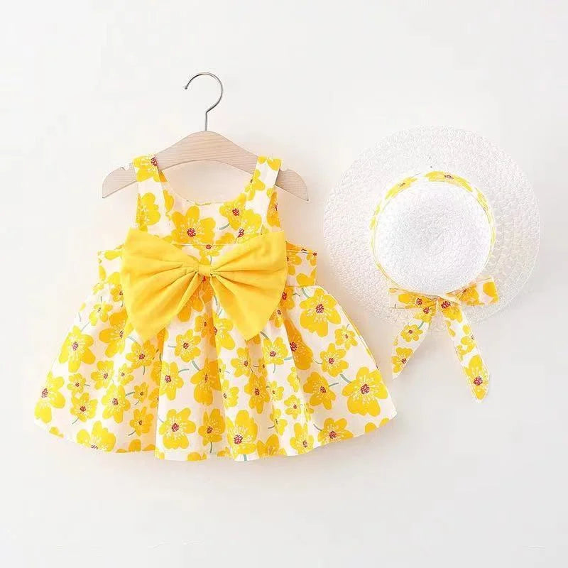 Vestido de bebe floral para este verano