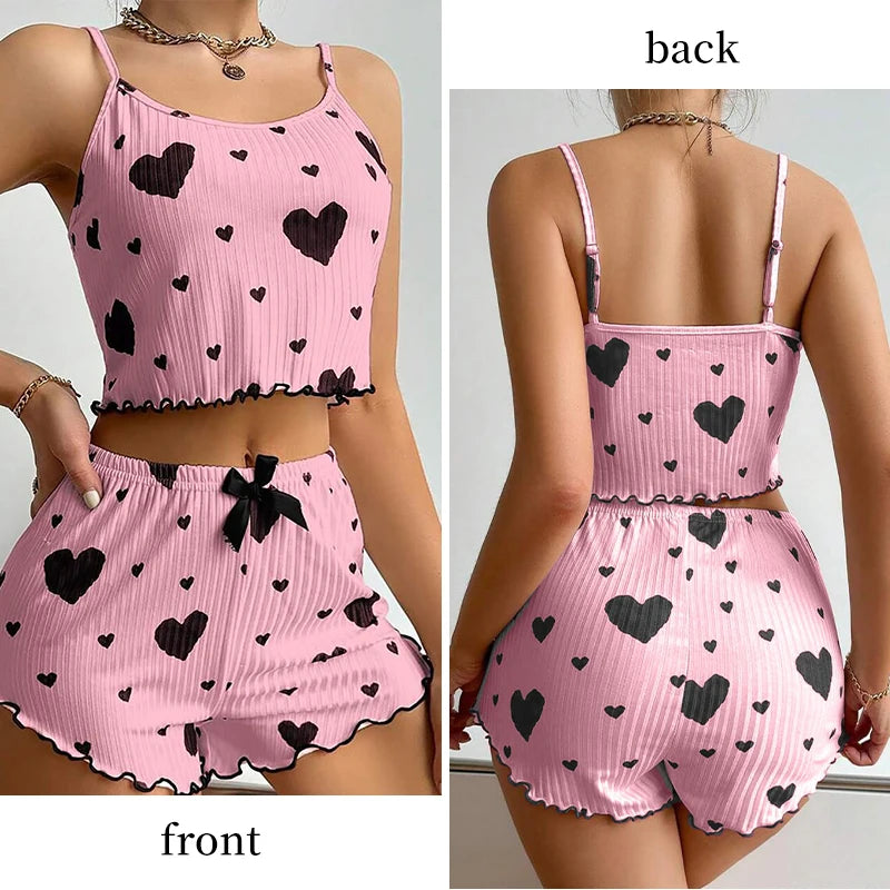 Pijama corto de verano para mujer