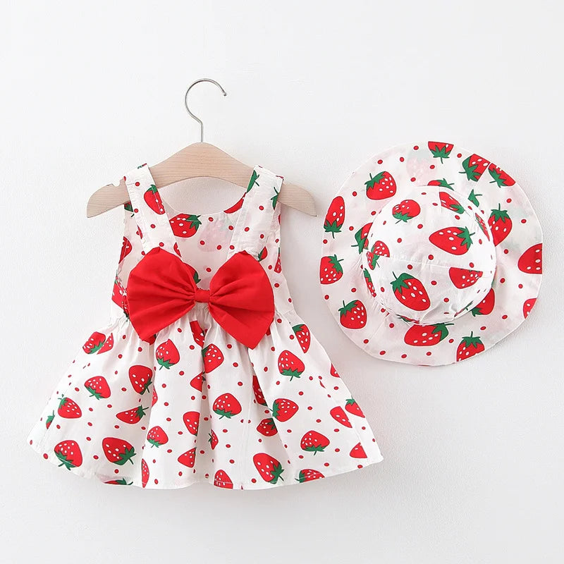 Vestido de bebe floral para este verano