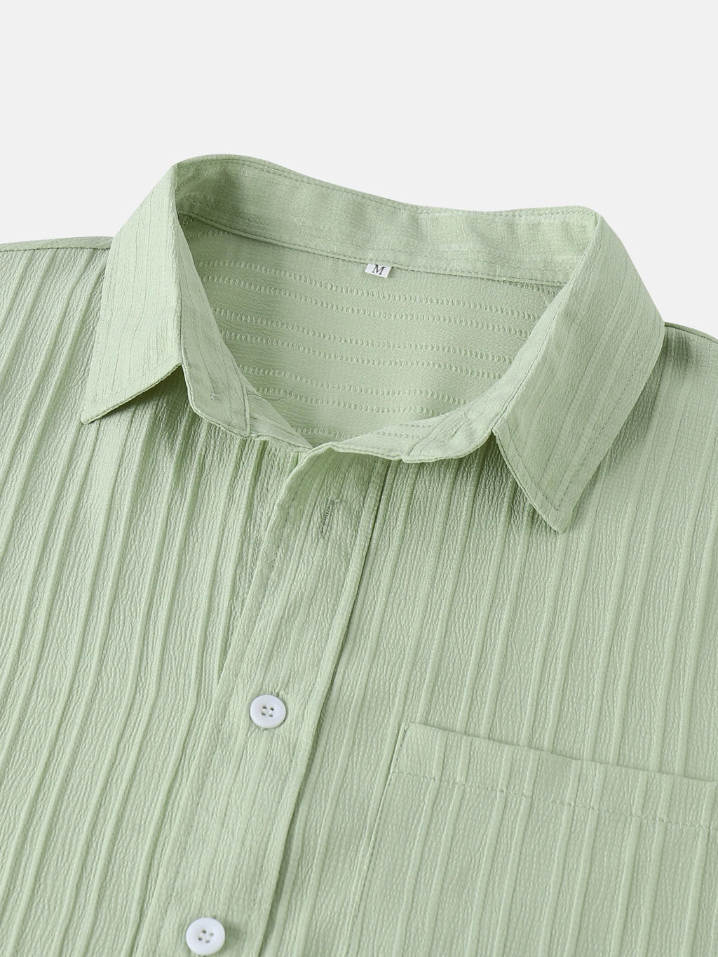 Camisa corta y fresca de verano para hombre