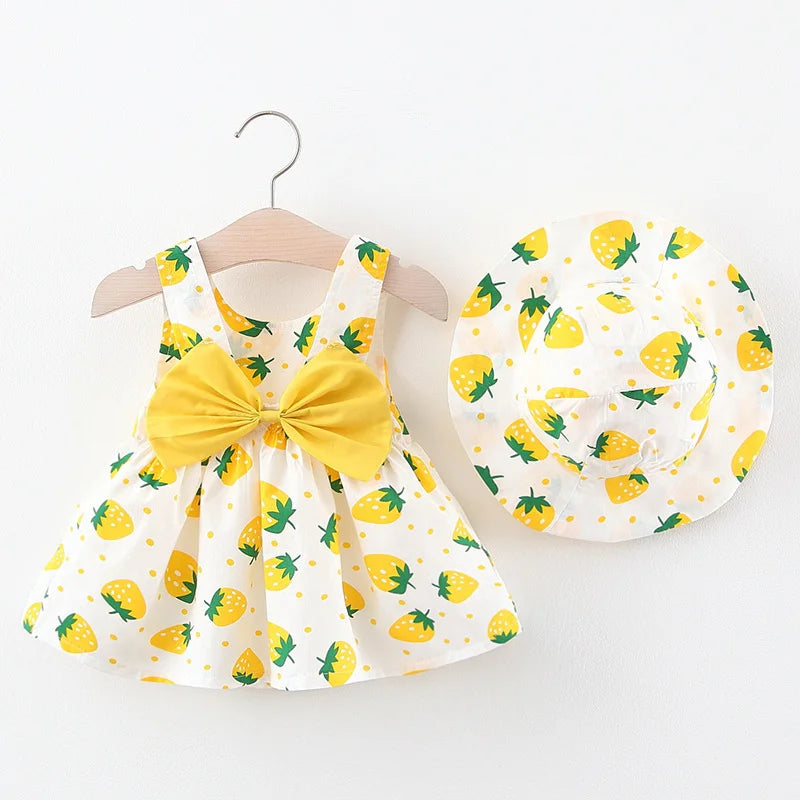 Vestido de bebe floral para este verano