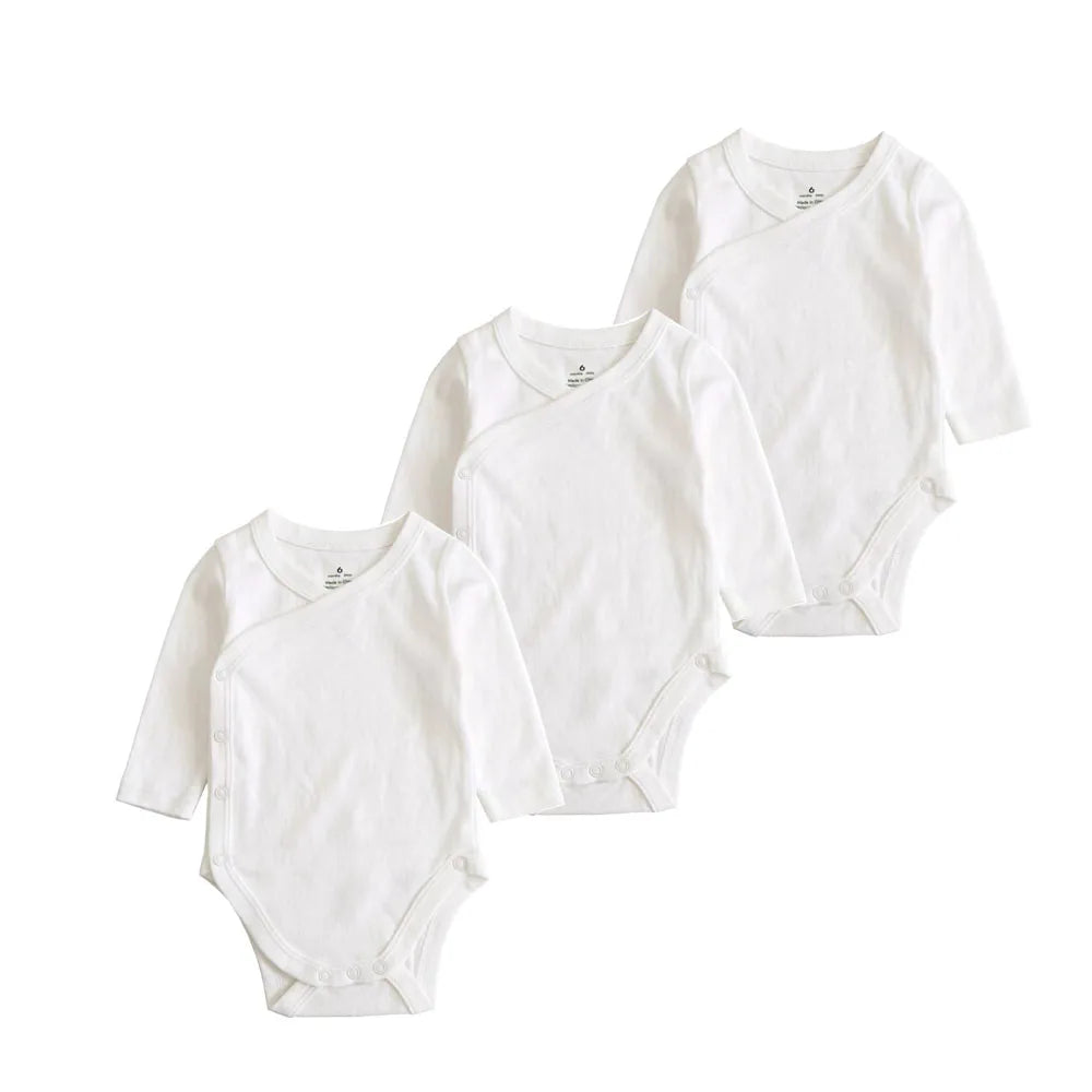 pack 3 piezas body blanco básico