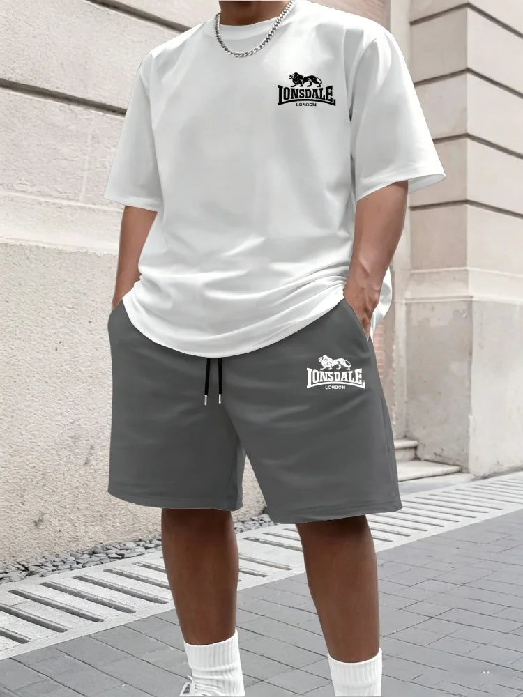Conjunto de hombre para verano set de dos piezas.