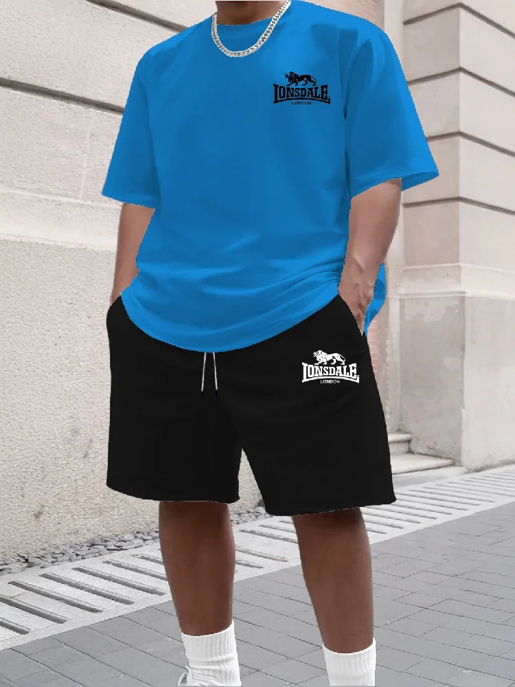 Conjunto de hombre para verano set de dos piezas.